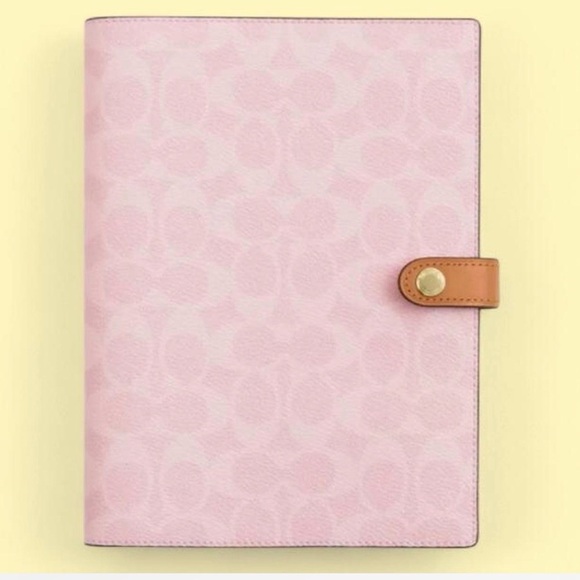 Coach Accessories - Coach Powder Pink Notebook 2026
